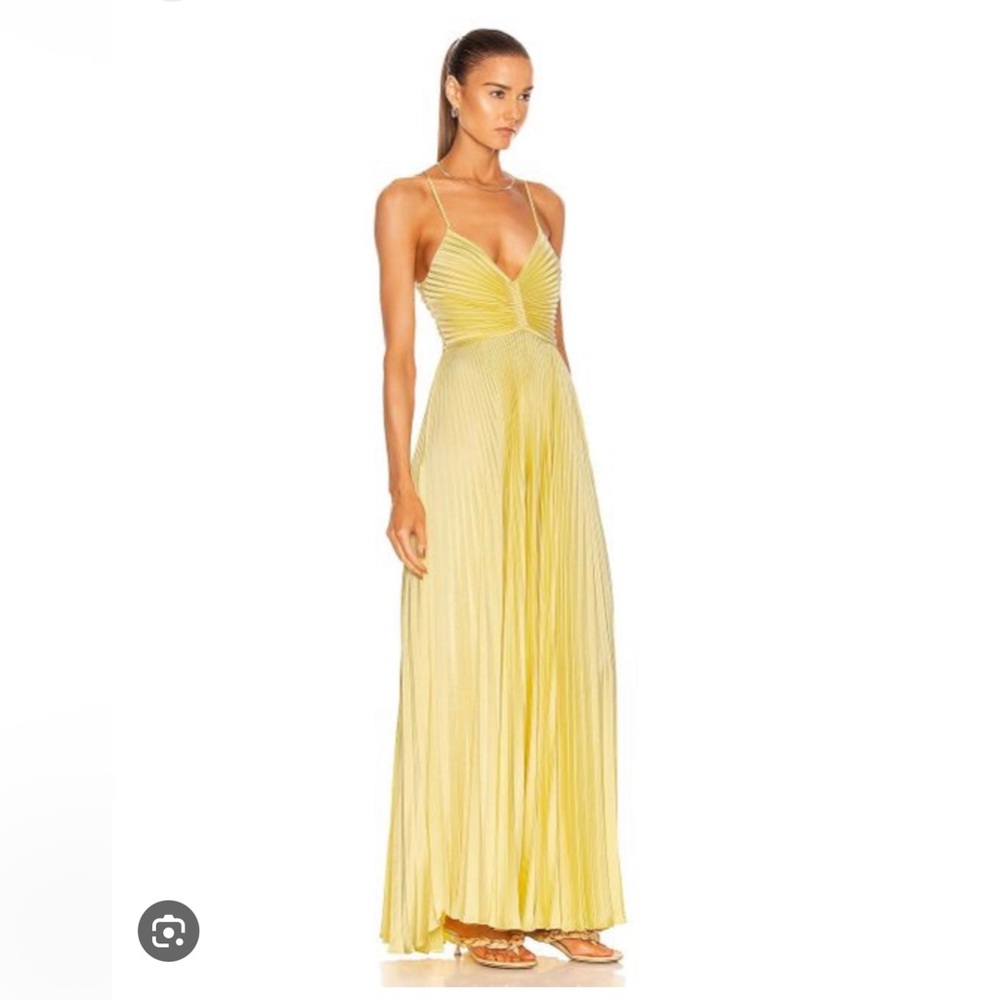 A.L.C. Yellow Aries Dress Size 8 Great Condition